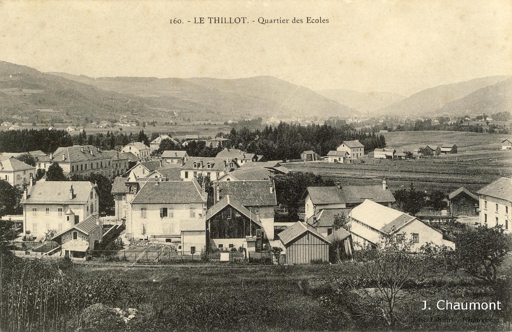 Le Thillot/Le Thillot. Quartier des Ecoles